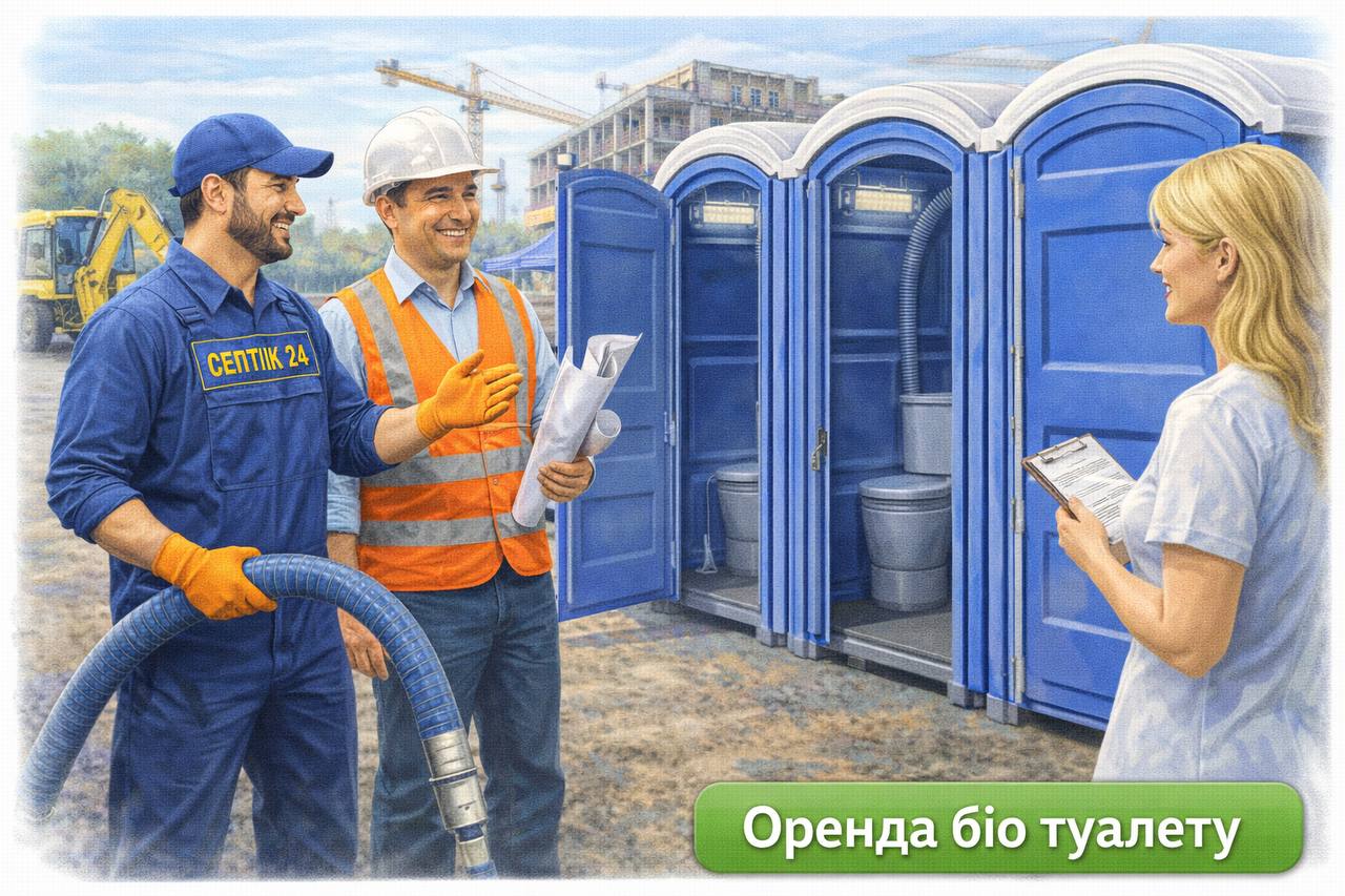 Оренда био туалета