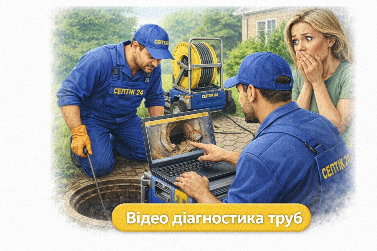 Вiдео дiагностика труб